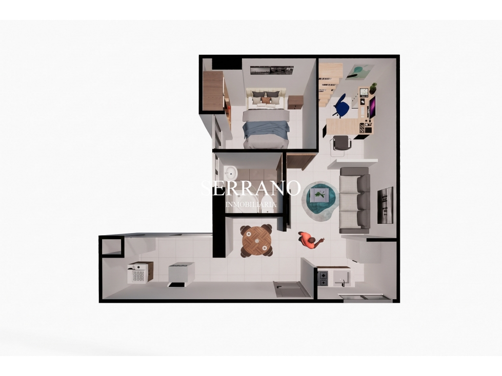 APARTAMENTO EN VENTA EN BELLAVISTA PARK BELLA VISTA GIRON — foto 2
