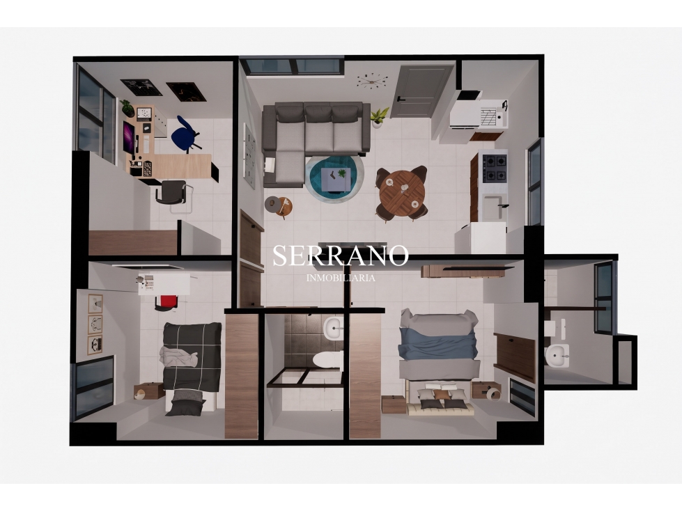 APARTAMENTO EN VENTA EN BELLAVISTA PARK BELLA VISTA GIRON — foto 2