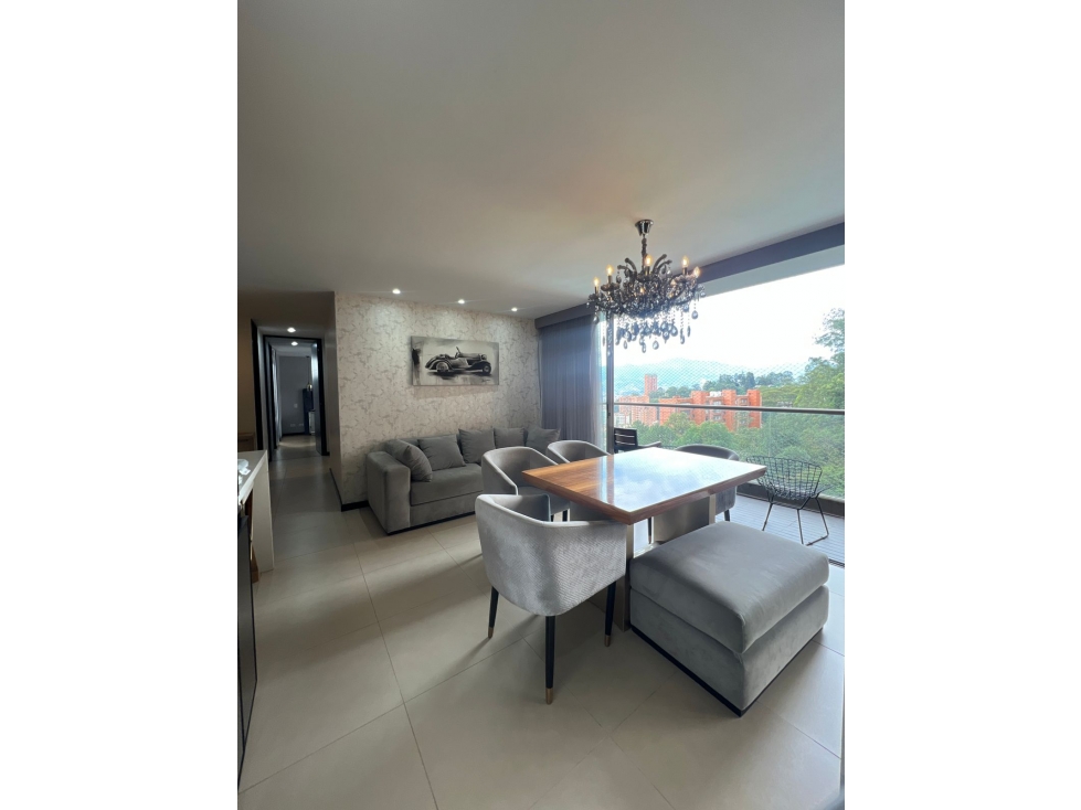 Apartamento disponible para renta Amoblado, Poblado las Palmas.