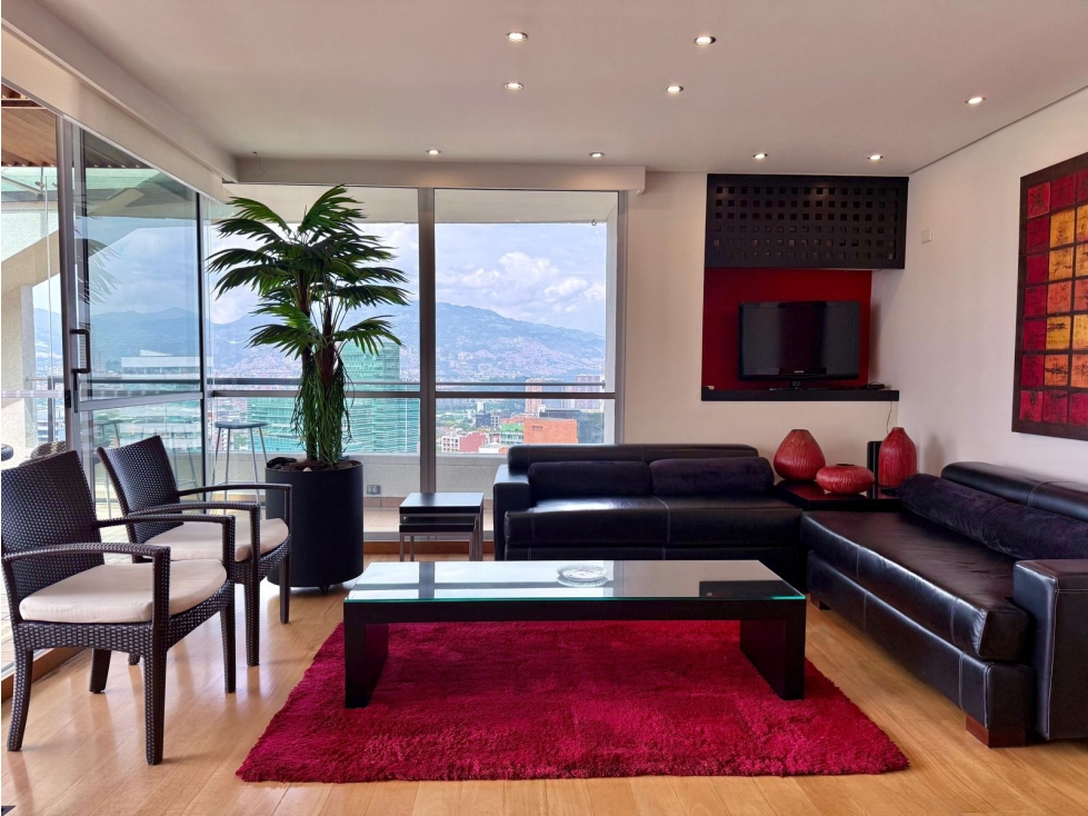 Exclusivo Apartamento para Renta Amoblado, Poblado Milla de Oro. — foto 5