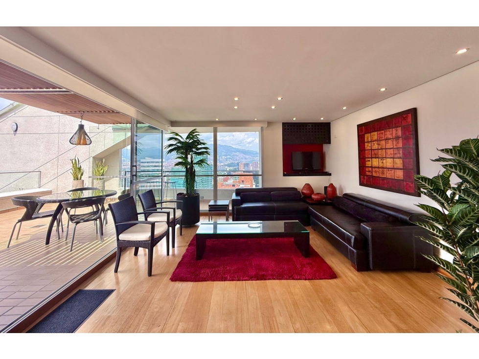 Exclusivo Apartamento para Renta Amoblado, Poblado Milla de Oro. — foto 4