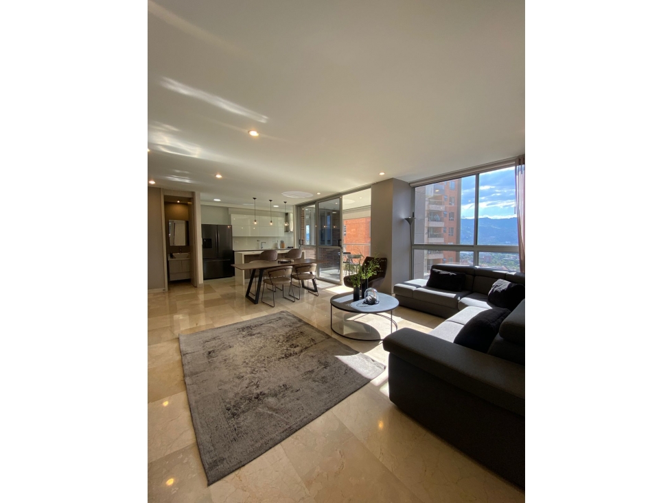 Apartamento disponible para arriendo amoblado: poblado lalinde