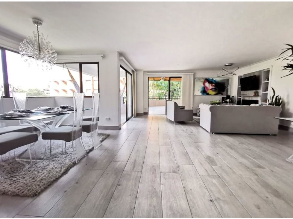 Apartamento amoblado para arriendo, El Poblado sector Castropol