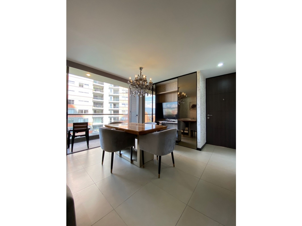 Apartamento disponible para Arriendo amoblado, Poblado las Palmas