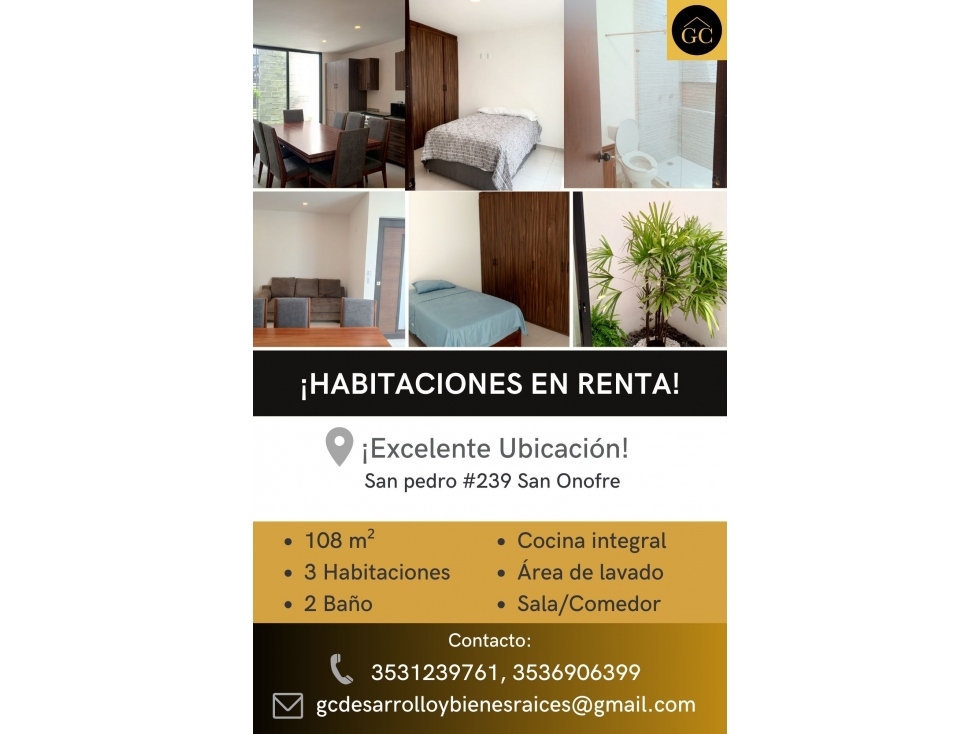 HABITACIONES DISPONIBLES SAN ONOFRE - 3