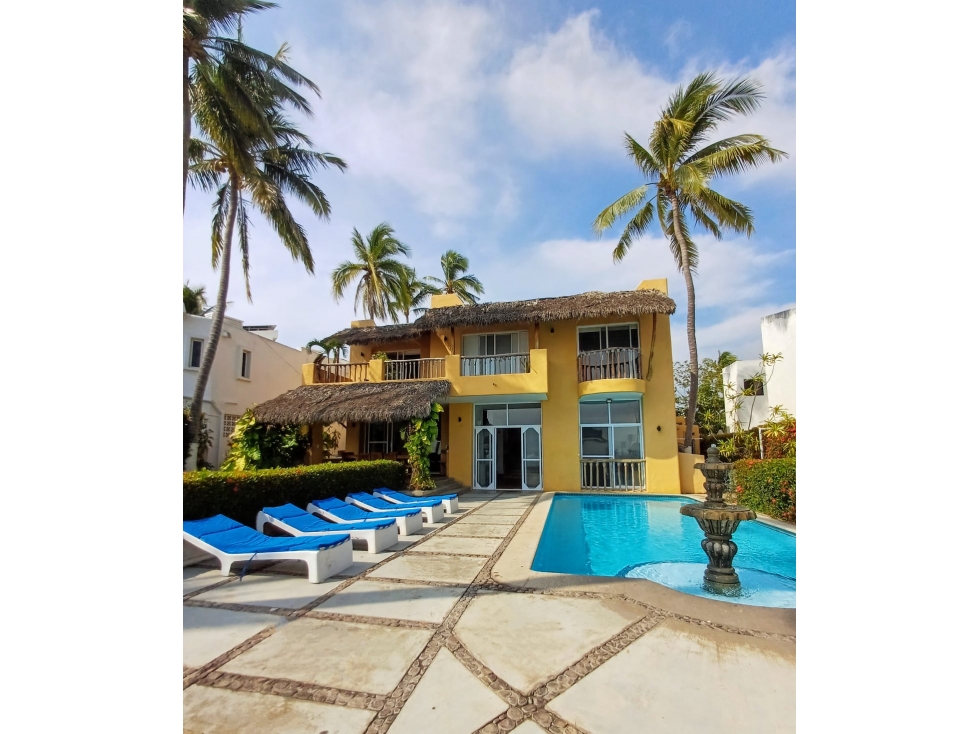 VILLAS LAS FUENTES EXCLUSIVA RESIDENCIA FRENTE AL MAR, MANZANILLO, COL - 2