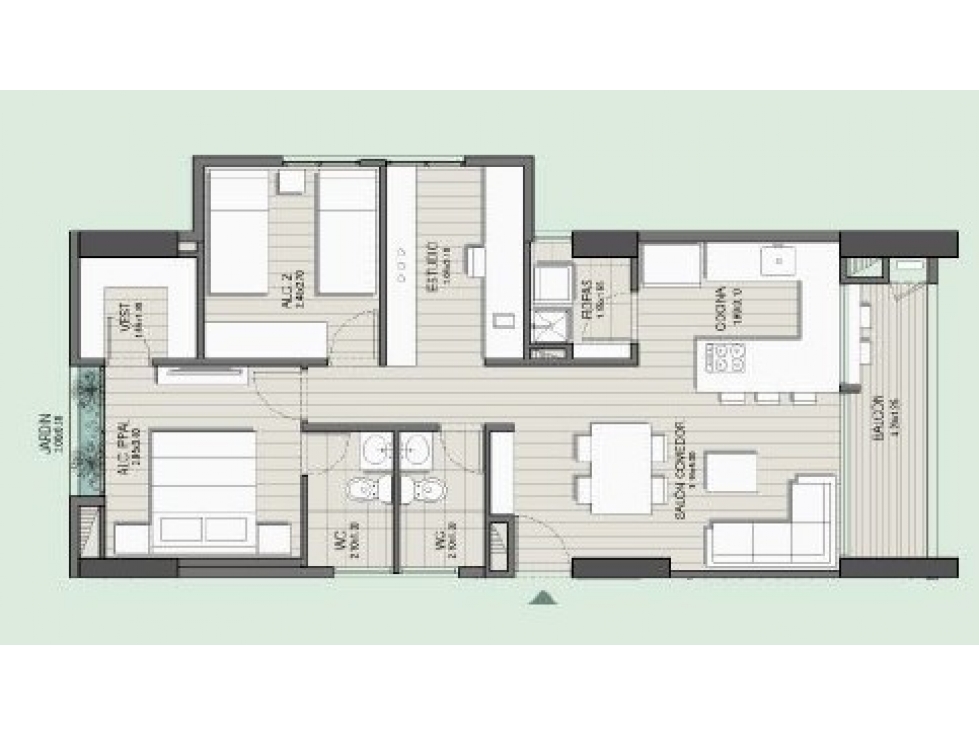 Apartamento en Venta en Llanogrande - 3