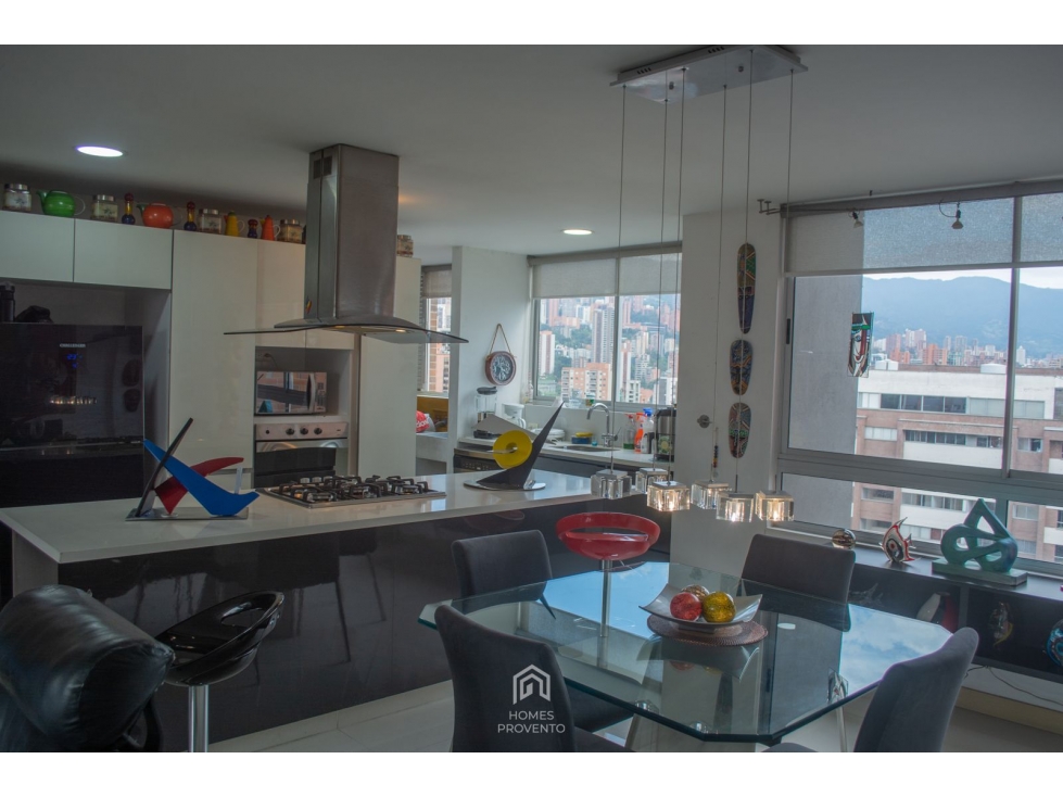 Apartamento en Arriendo Amoblado en el Poblado Castropool — foto 4