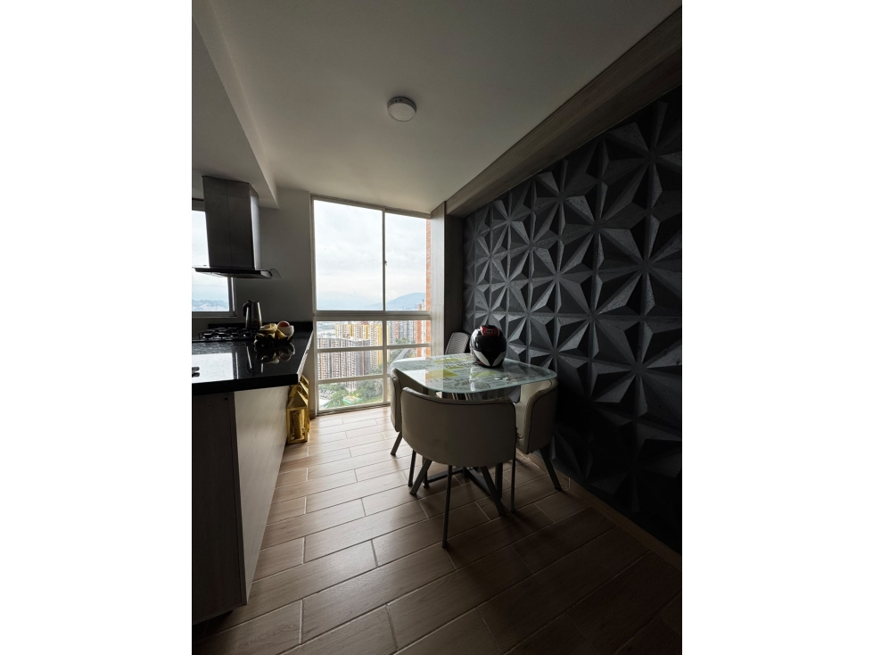 Apartamento en venta María Auxiliadora Sabaneta 3H + vista