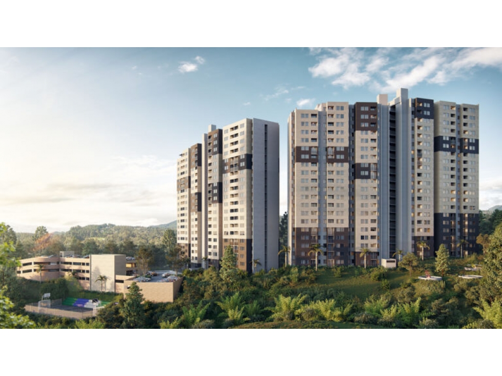 Apartamento en venta Pueblo Viejo La Estrella 50 m² terminado