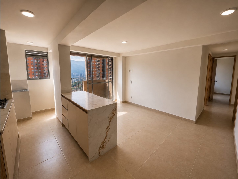 Apartamento nuevo en venta Itagüí Santa María con estudio