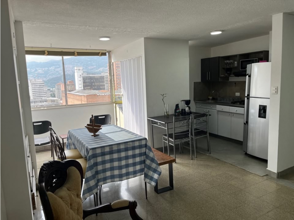 Apartamento amoblado para arriendo en El Centro de Medellín — foto 3