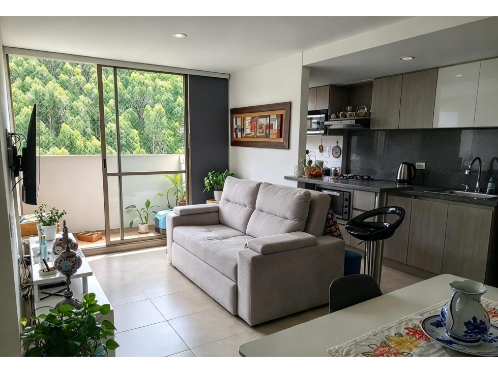 Apartamento para venta en Rodeo Alto Medellin-bien ubicado