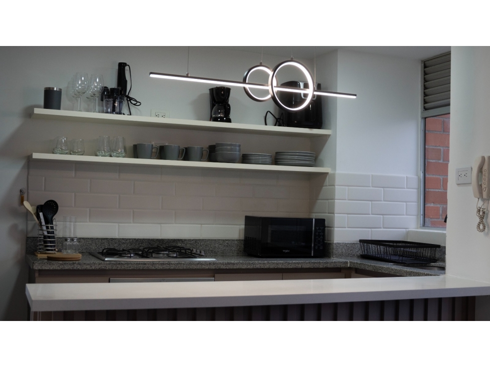 Apartamento amoblado para arriendo en Las Palmas El Poblado — foto 4