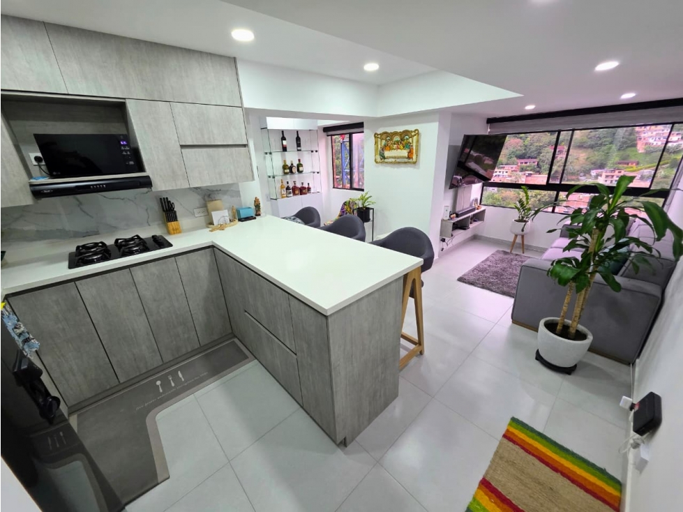 venta de apartamento en Pan de Azúcar 2 habitaciones + parqueadero