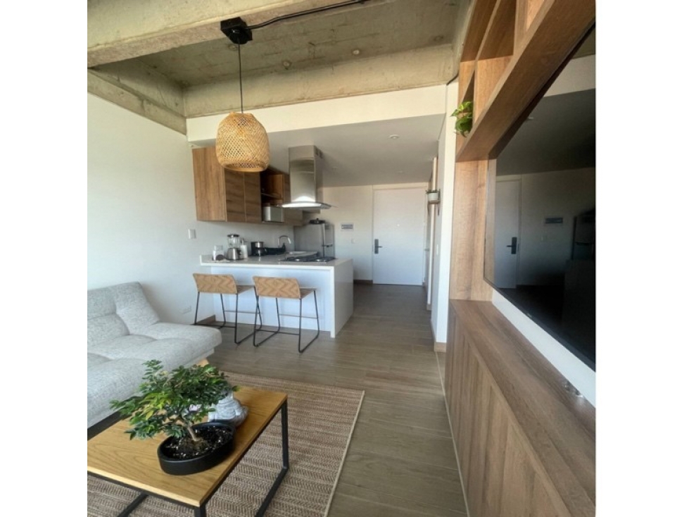 Apartaestudio amoblado para arriendo en Ciudad del Río El Poblado — foto 2