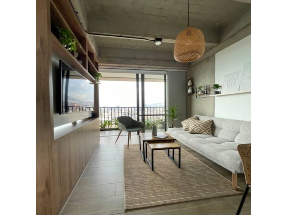 Apartaestudio amoblado para arriendo en Ciudad del Río El Poblado — foto 4