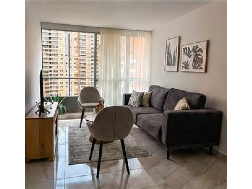 Apartamento amoblado para arriendo en Ciudad del Río El Poblado