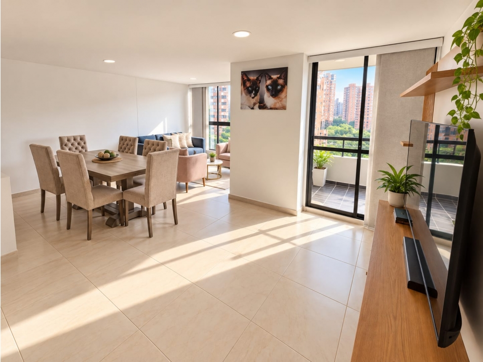 Apartamento en venta Alto Las Flores Sabaneta parqueadero lineal — foto 2