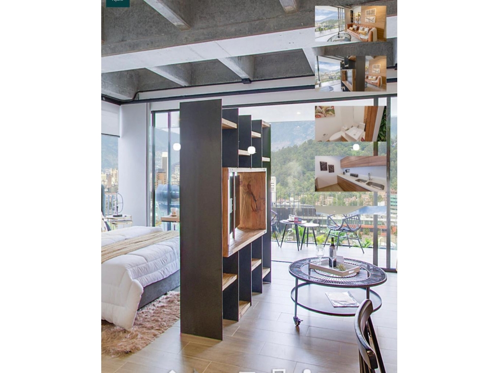 Apartaestudio tipo loft para venta en Ciudad del Río El Poblado — foto 5