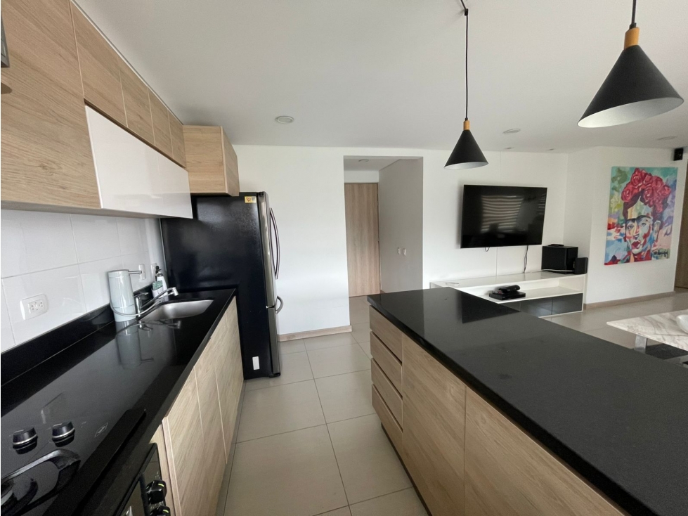 Apartamento en venta amoblado el Poblado Loma de San Julian — foto 6