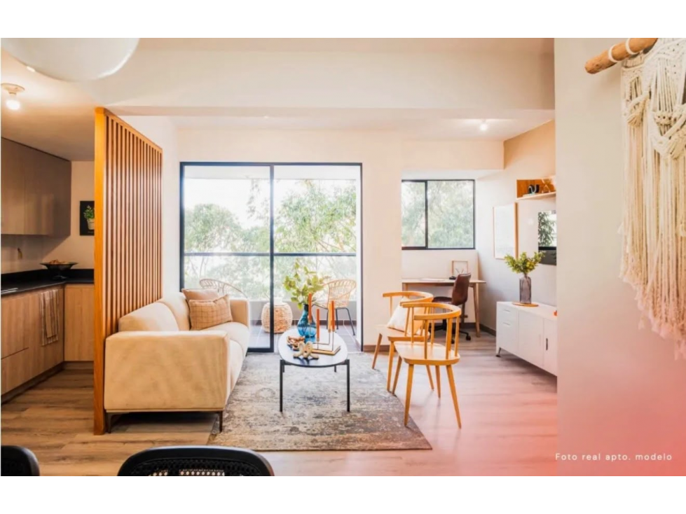 Apartaestudio para estrenar en venta en Las Palmas Medellín