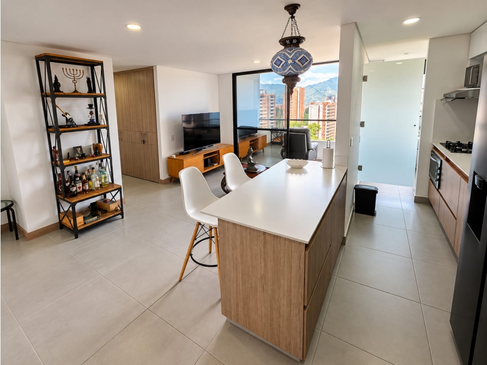Apartamento en venta Señorial Envigado 60 m² + vista