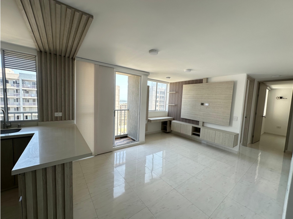 APARTAMENTO CIUDAD MALLORQUIN, 2 ALCOBAS, 2 BAÑOS, BALCÓN