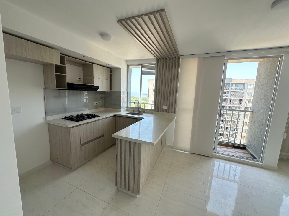 APARTAMENTO CIUDAD MALLORQUIN, 2 ALCOBAS, 2 BAÑOS, BALCÓN — foto 3