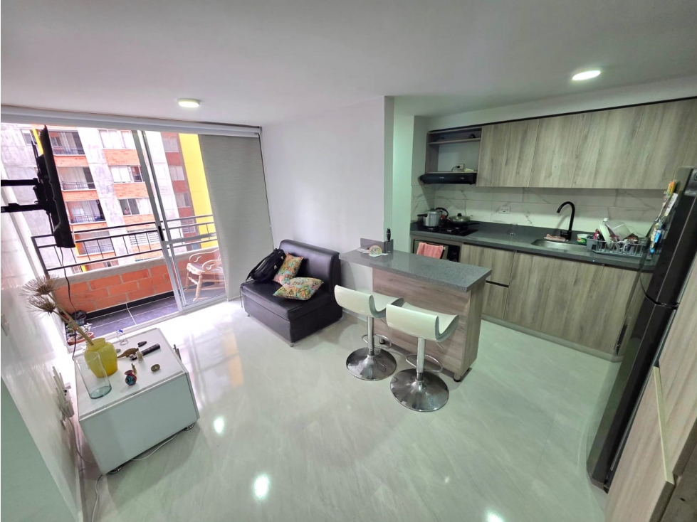 Apartamento en venta El Salado Envigado 56 m² + 3 habitaciones