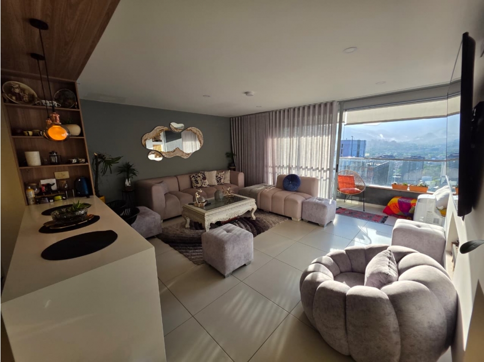Apartamento en venta Ciudad del Río Medellín 120 m² + 2 parqueaderos — foto 3