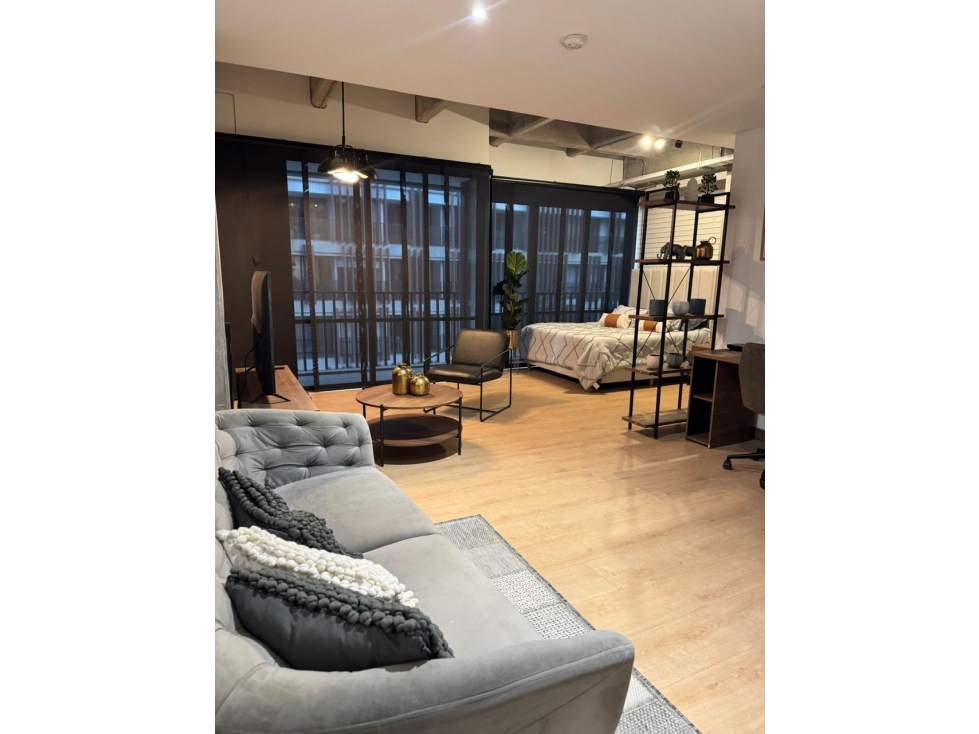 Apartaestudio amoblado para arriendo en Ciudad del Río El Poblado — foto 2