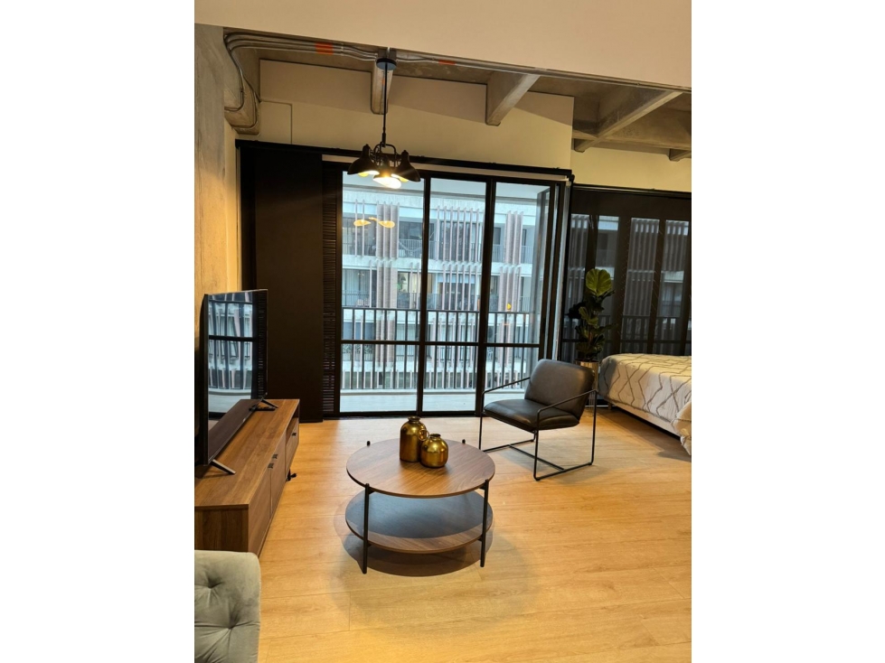 Apartaestudio amoblado para arriendo en Ciudad del Río El Poblado — foto 3