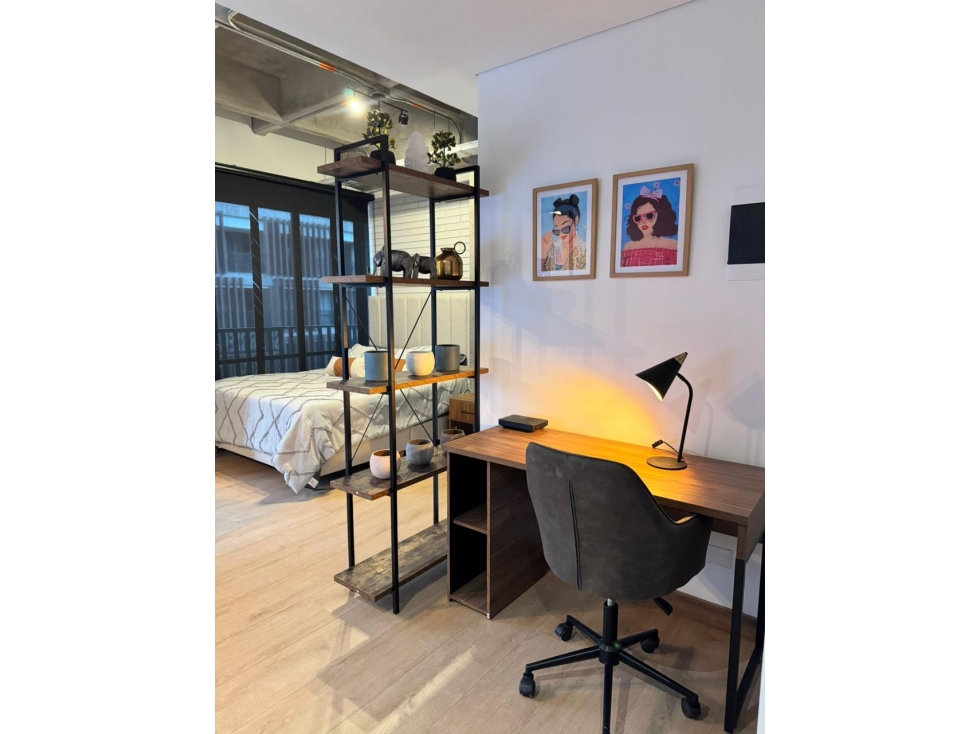 Apartaestudio amoblado para arriendo en Ciudad del Río El Poblado — foto 5