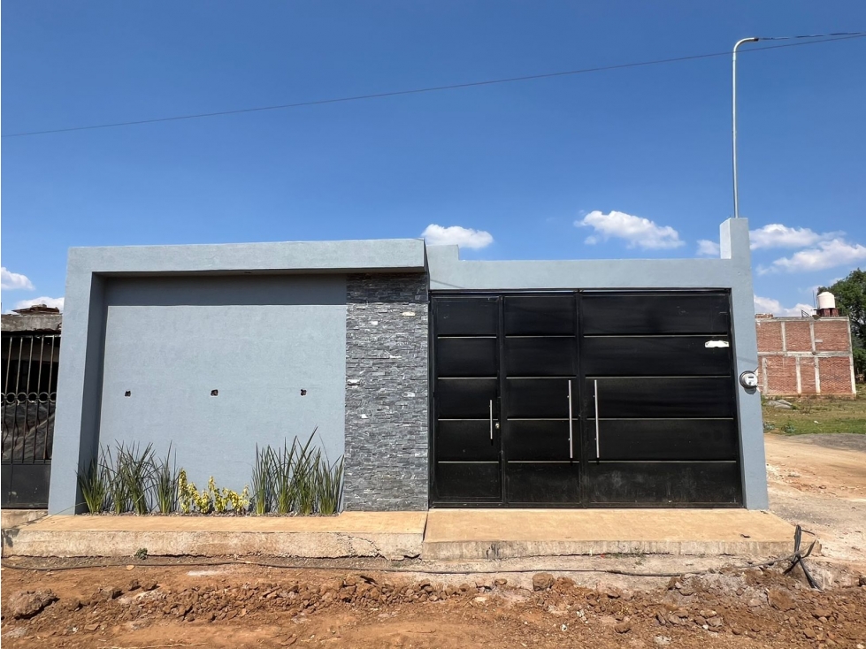 Casa Nueva en Venta 1 Piso La Joya Pátzcuaro