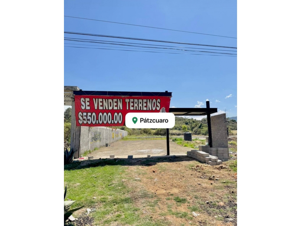 Terrenos en venta Fracc privado Huecorio Pátzcuaro - 1