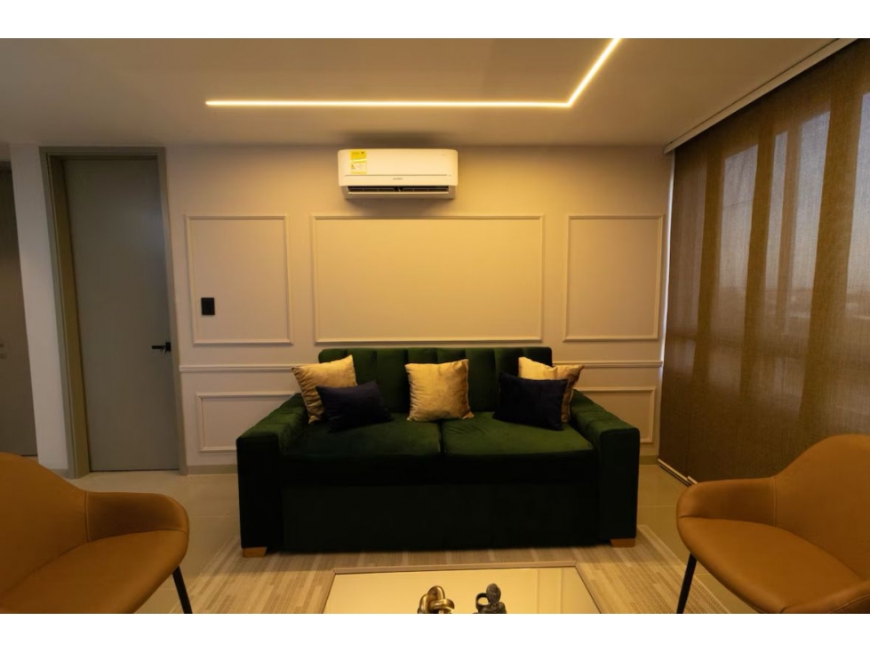 Apartamento amoblado en alquiler, sector San Vicente — foto 3