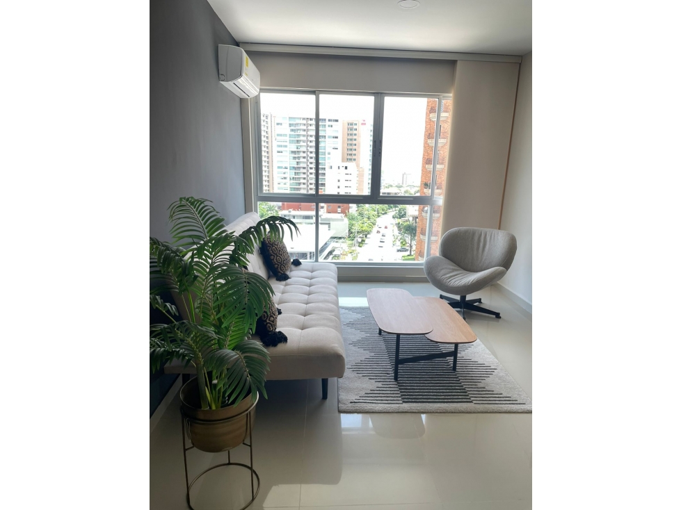Apartamento amoblado en alquiler, sector Alto Prado. — foto 2