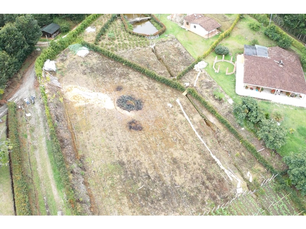 VENDO LOTE SEMI PLANO A 7 MINUTOS DE LA CEJA- 750 MILLONES - 5