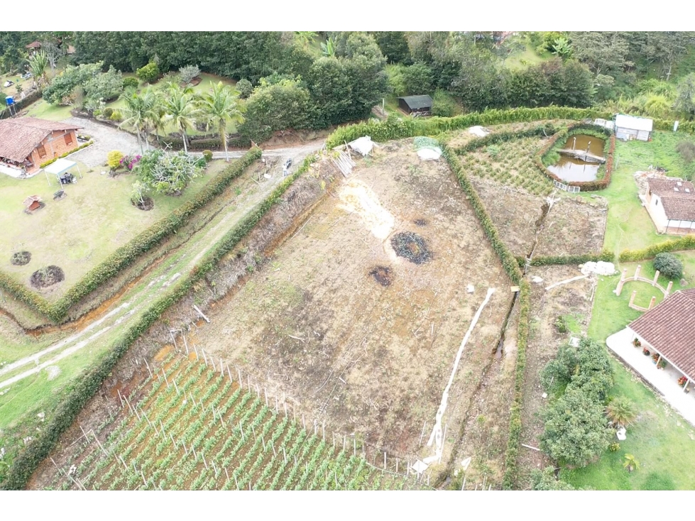 VENDO LOTE SEMI PLANO A 7 MINUTOS DE LA CEJA- 750 MILLONES - 4
