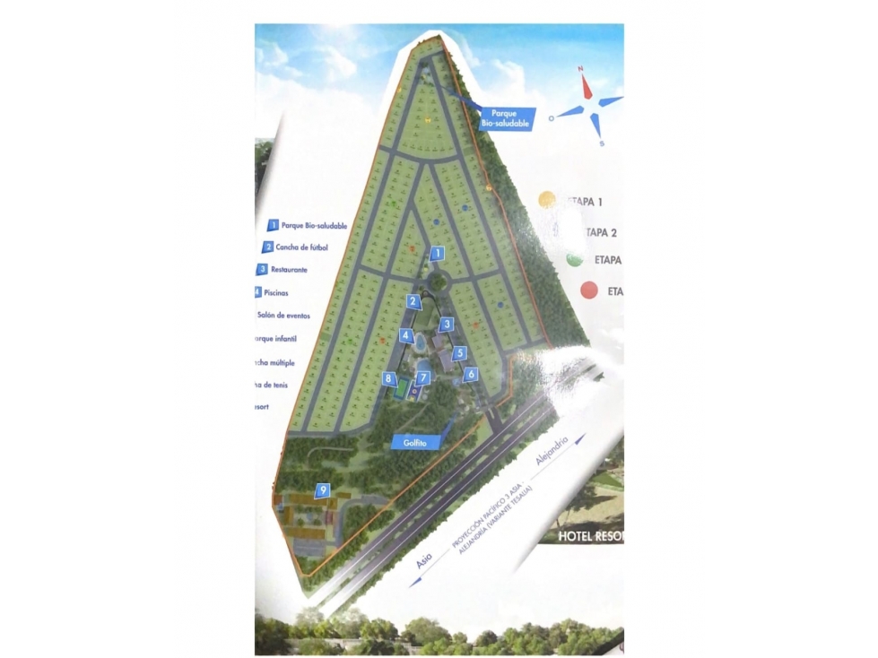 VENDO LOTE EN EL CONDOMINIO Y RESORT COLINAS DEL MAR - 1