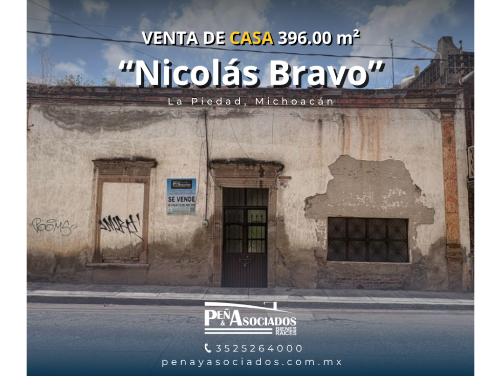 Venta de Casa en Nicolas Bravo La Piedad, Michoacán - 1
