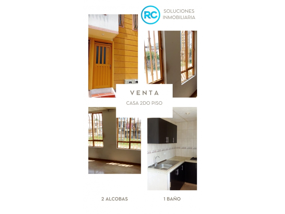 SE VENDE CASA 2DO PISO AL SUR DE ARMENIA