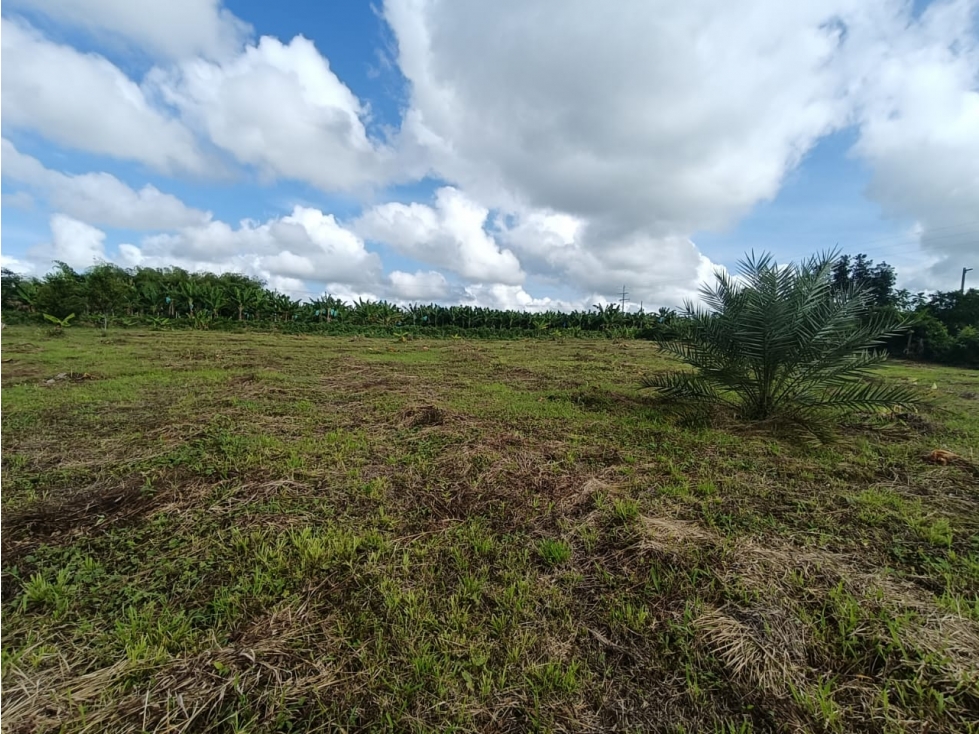 Se Vende Lote Via Puerto Espejo - Pueblo Tapao - Quindío.