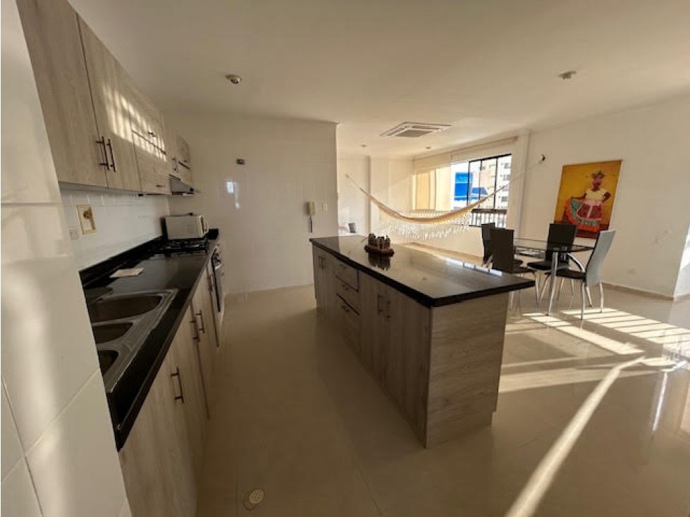 VENTA APARTAMENTO DE TRES ALCOBAS BOCAGRANDE — foto 4