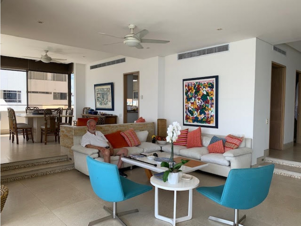 VENTA APARTAMENTO DE 4 ALCOBAS FRENTE A LA BAHIA BOCAGRANDE — foto 5