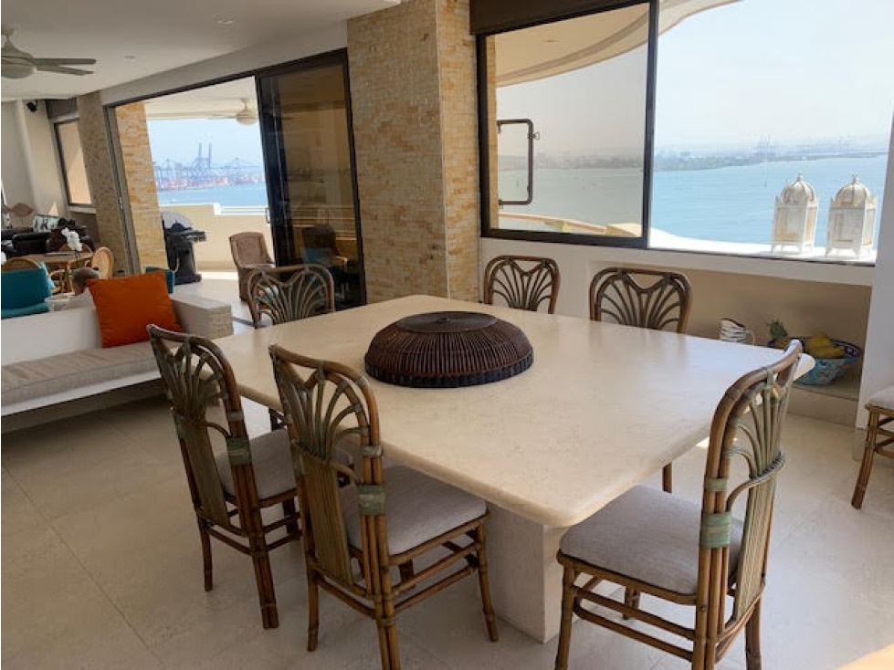 VENTA APARTAMENTO DE 4 ALCOBAS FRENTE A LA BAHIA BOCAGRANDE — foto 6