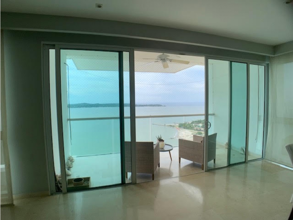 VENTA DE APTO DE 3 ALCOBAS FRENTE AL MAR CASTILLOGRANDE — foto 5