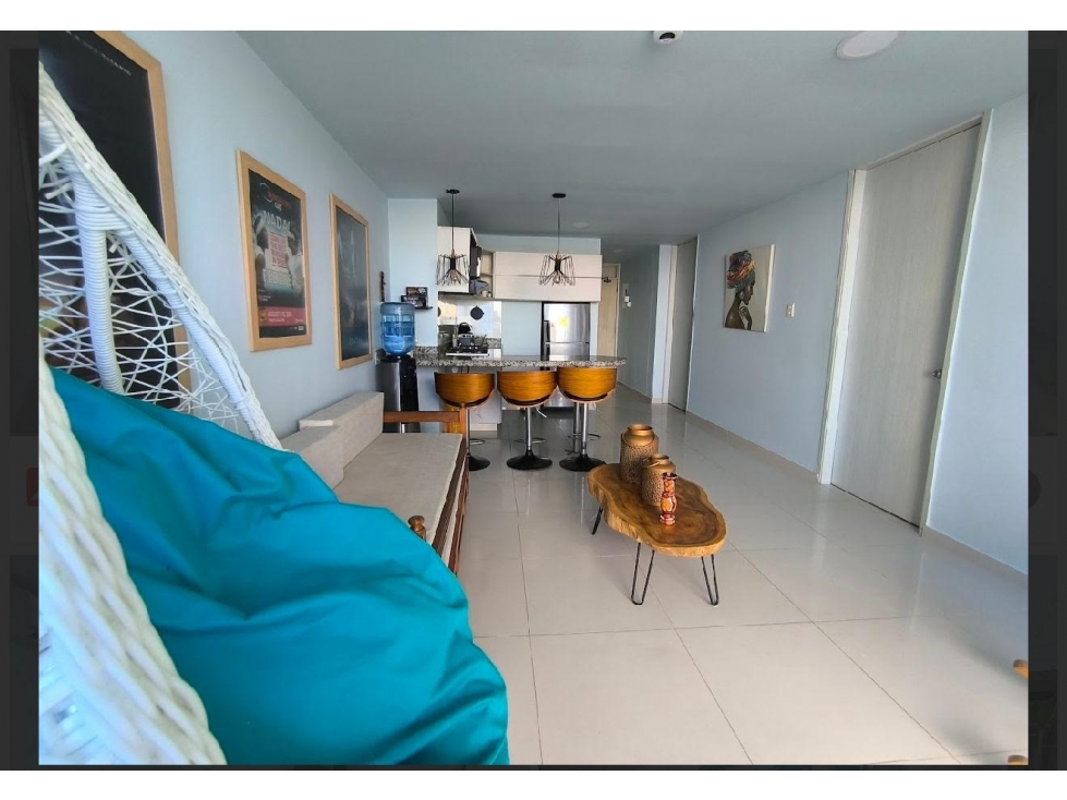 VENTA APARTAMENTO DE DOS ALCOBAS TURISTICOS LAGUITO — foto 4