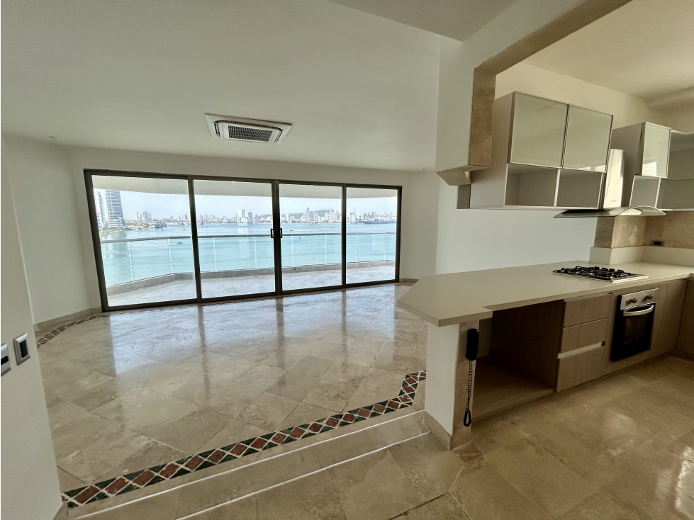 VENTA APARTAMENTO DE 3 ALCOBAS FRENTA BAHIA CASTILLOGRANDE